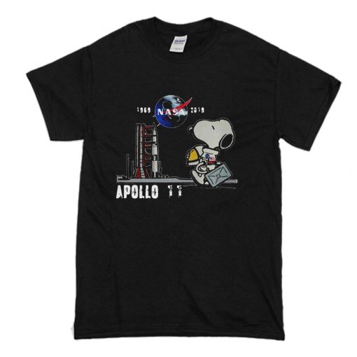 Nasa 1969 2019 Apollo 11 Astronaut Snoopy T-Shirt