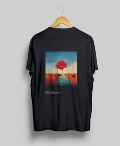 Prosper Sub rosa rose flower T Shirt Back twoside