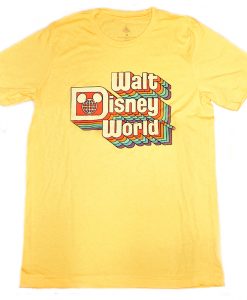 Retro Walt Disney World Logo T Shirt