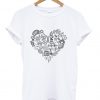 Science Heart t shirt