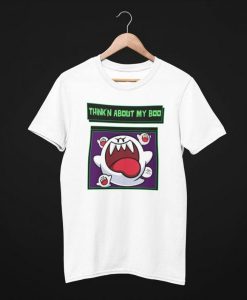 Think’N About My Boo – Super Mario Bros T-Shirt