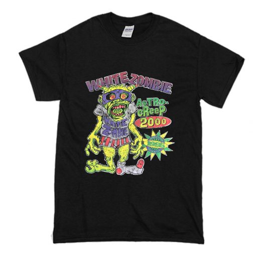 White Zombie Shirt 1995 90 Vintage Tour Astro T Shirt