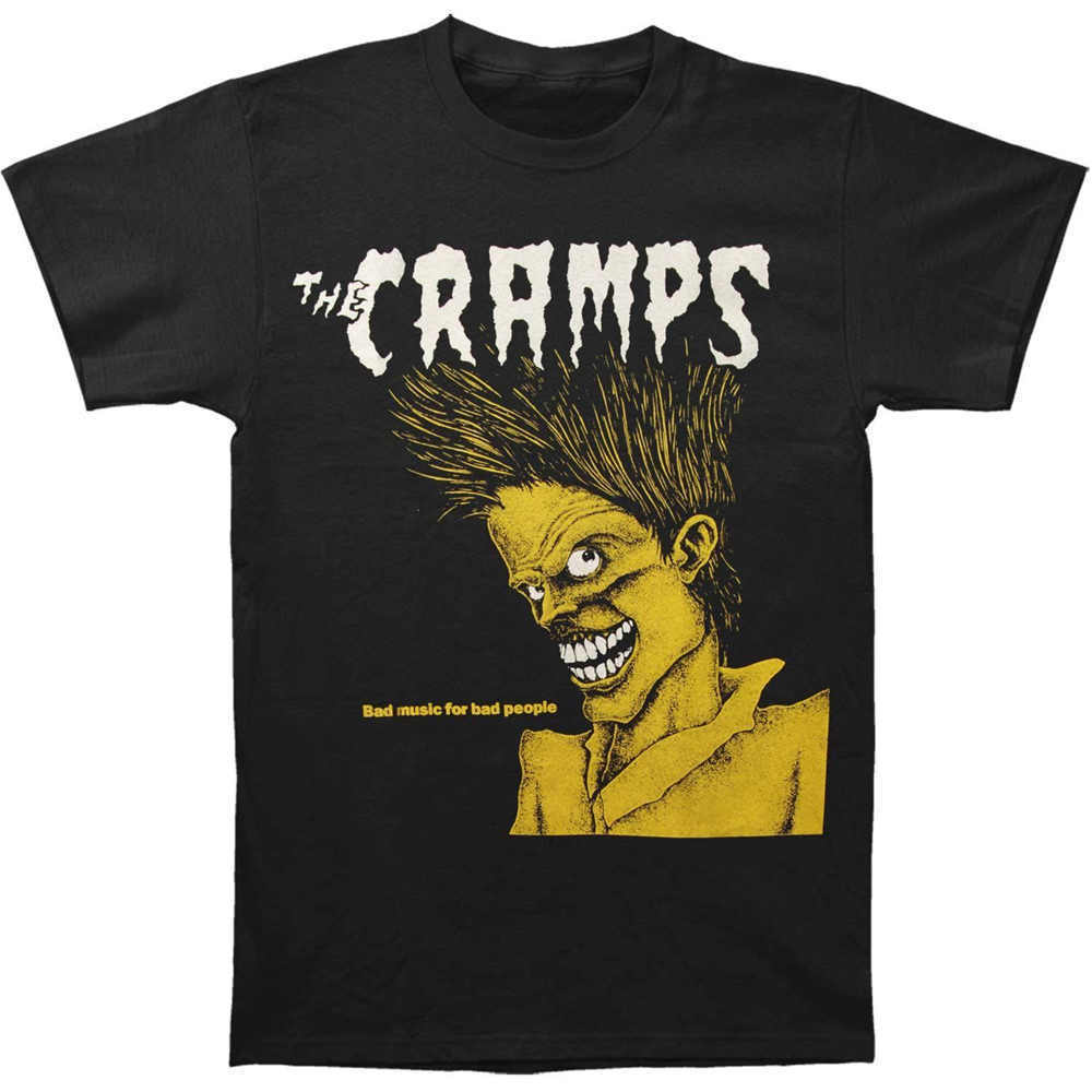 the cramps Bad Music for Bad People t shirt