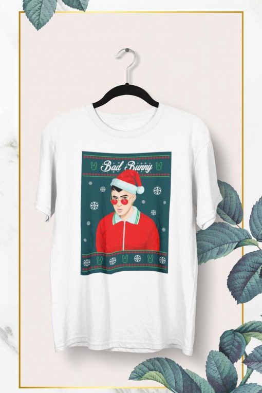 Bad Bunny Christmas T-shirt