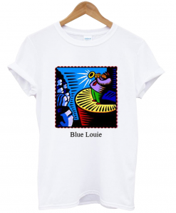 Blue Louie Pop Art T Shirt