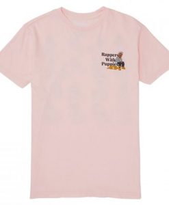 Dog Limited Rappers With Puppies Pink T Shirt
