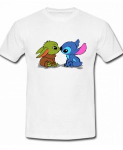 Kawaii Baby – Yoda Baby Stitch T-Shirt