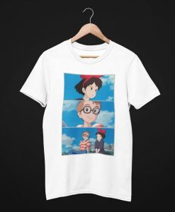 Kiki’s Delivery Service Sky Collage T-Shirt