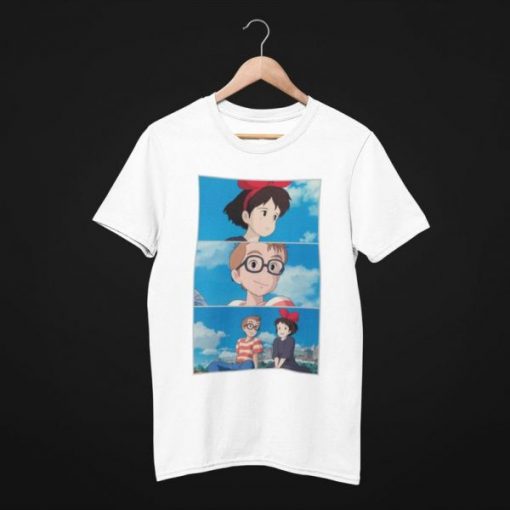 Kiki’s Delivery Service Sky Collage T-Shirt