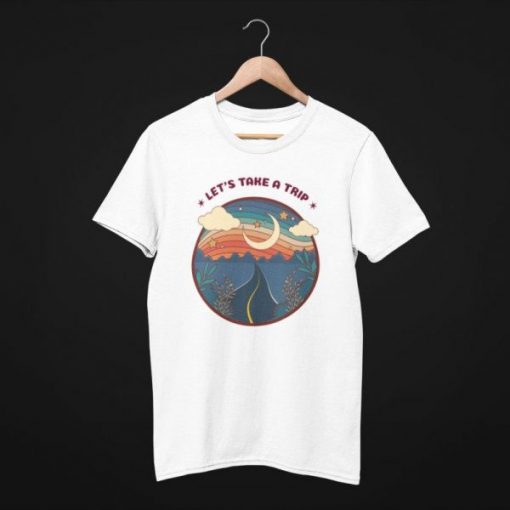 Lets Take A Trip’ Retro T Shirt