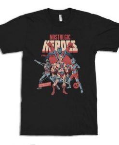 Nostalgic Heroes Graphic T-Shirt