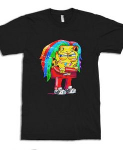 SpongeBob 6ix9ine Style T-Shirt