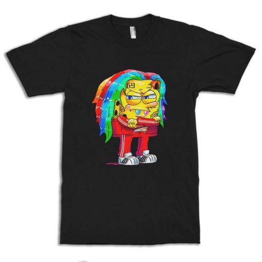 SpongeBob 6ix9ine Style T-Shirt