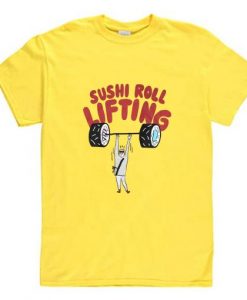 Sushi Roll Lifting T-Shirt