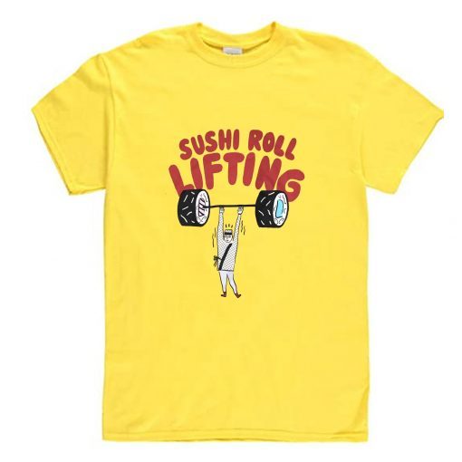 Sushi Roll Lifting T-Shirt