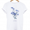 forget me not myosotis sylvatica t shirt