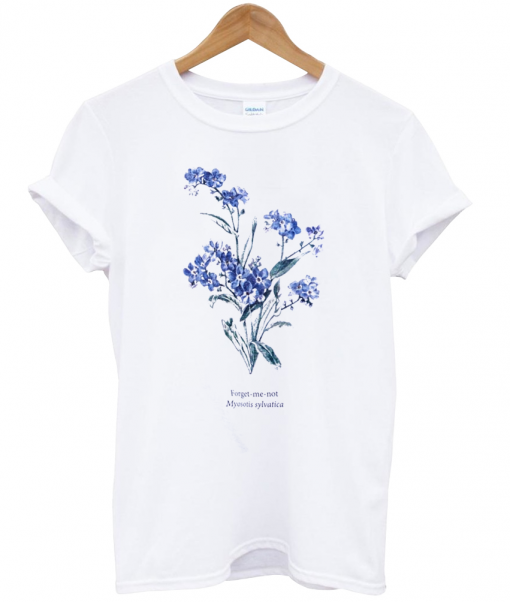 forget me not myosotis sylvatica t shirt