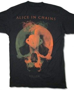 Alice in Chains Fetal Hollow 2015 Tour Black T Shirt