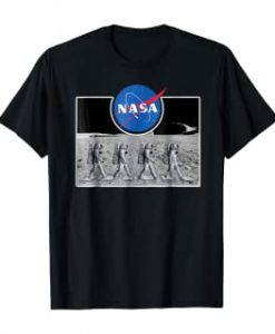 Astronaut Moon Crossing NASA T-Shirt