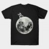 Astronaut Moon Space Walk t shirt
