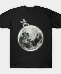 Astronaut Moon Space Walk t shirt