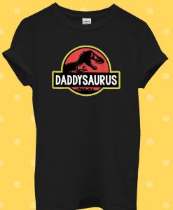 Daddysaurus Fathers Day Gift T Shirt