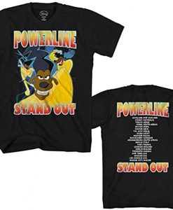 Disney Goofy Movie Powerline Stand Out Tour T SHIRT