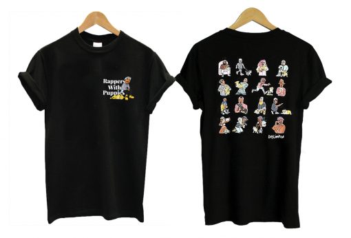 Dog Limited Rappers With Puppies t-shirt