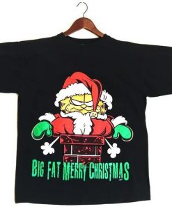 Garfield Big Fat Merry Christmas t-shirt