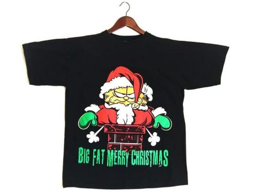 Garfield Big Fat Merry Christmas t-shirt