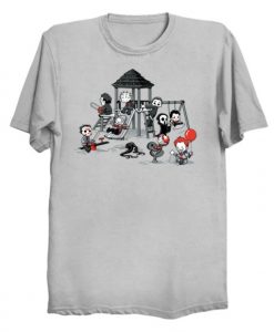 Horror Park Cute Horror Movie Villains T-Shirt