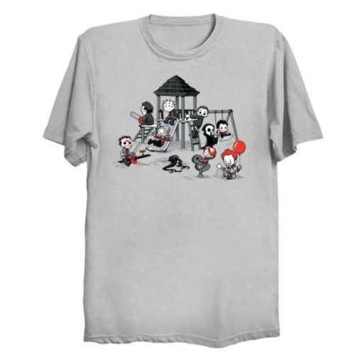 Horror Park Cute Horror Movie Villains T-Shirt