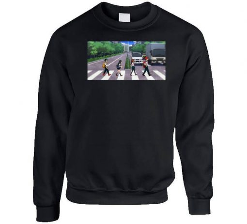 My Hero Academia Abbey Road Parody Funny Anime Gift Sweatshirt