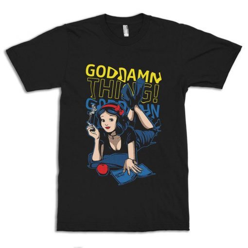 Snow White and Pulp Fiction Mashup T-Shirt