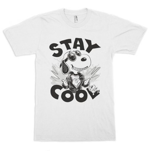 Stay Cool Snoopy Dog T-Shirt