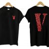 Vlone x Playboy Carti Red t-shirt