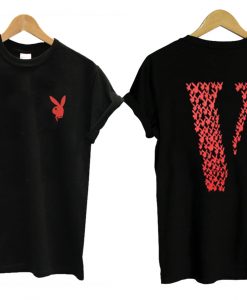 Vlone x Playboy Carti Red t-shirt