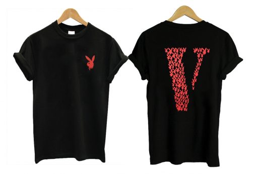 Vlone x Playboy Carti Red t-shirt