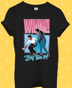 Wham! Big Tour 84 George Michael T Shirt