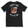 Whiskey burn t shirt back