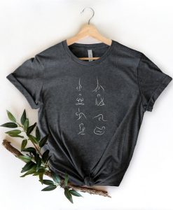 Yoga Poses Women T-Shirt