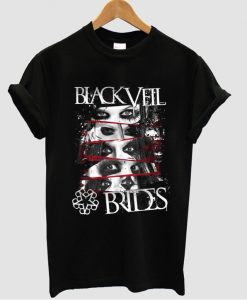 Black Veil Brides BVB 5 face eyes T Shirt