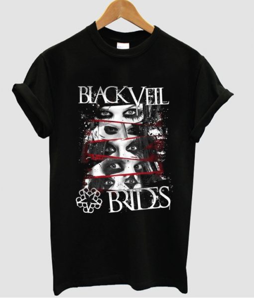 Black Veil Brides BVB 5 face eyes T Shirt