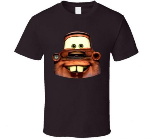 Cars 2 Mater Big Face T Shirt