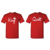 KING and QUEEN t shirt
