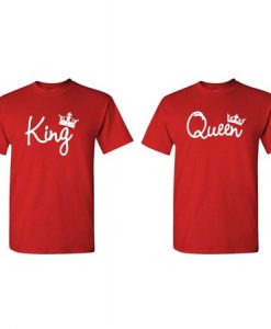 KING and QUEEN t shirt