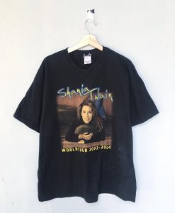 Shania Twain World Tour t shirt
