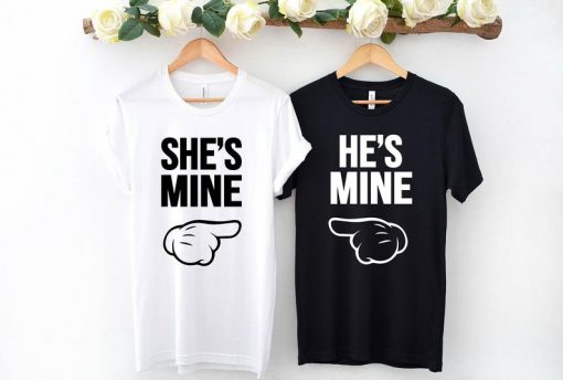 She's Mine He's Mine Shirt