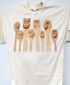 Spoons Funny Faces T Shirt