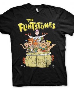 The Flintstones Fred Flintstone Family T Shirt